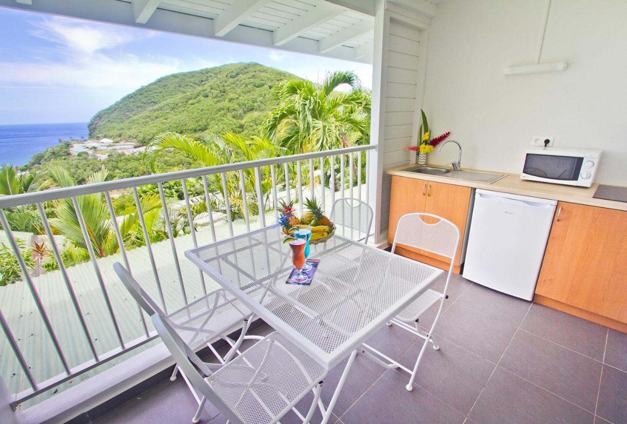 Duplex 4 Personnes Chambre Vue Mer Residence O Coeur De Deshaies Dış mekan fotoğraf