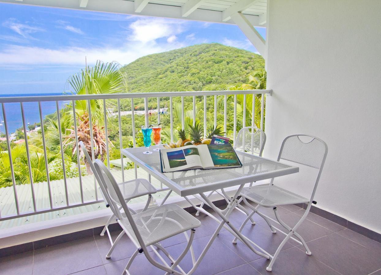Duplex 4 Personnes Chambre Vue Mer Residence O Coeur De Deshaies Dış mekan fotoğraf